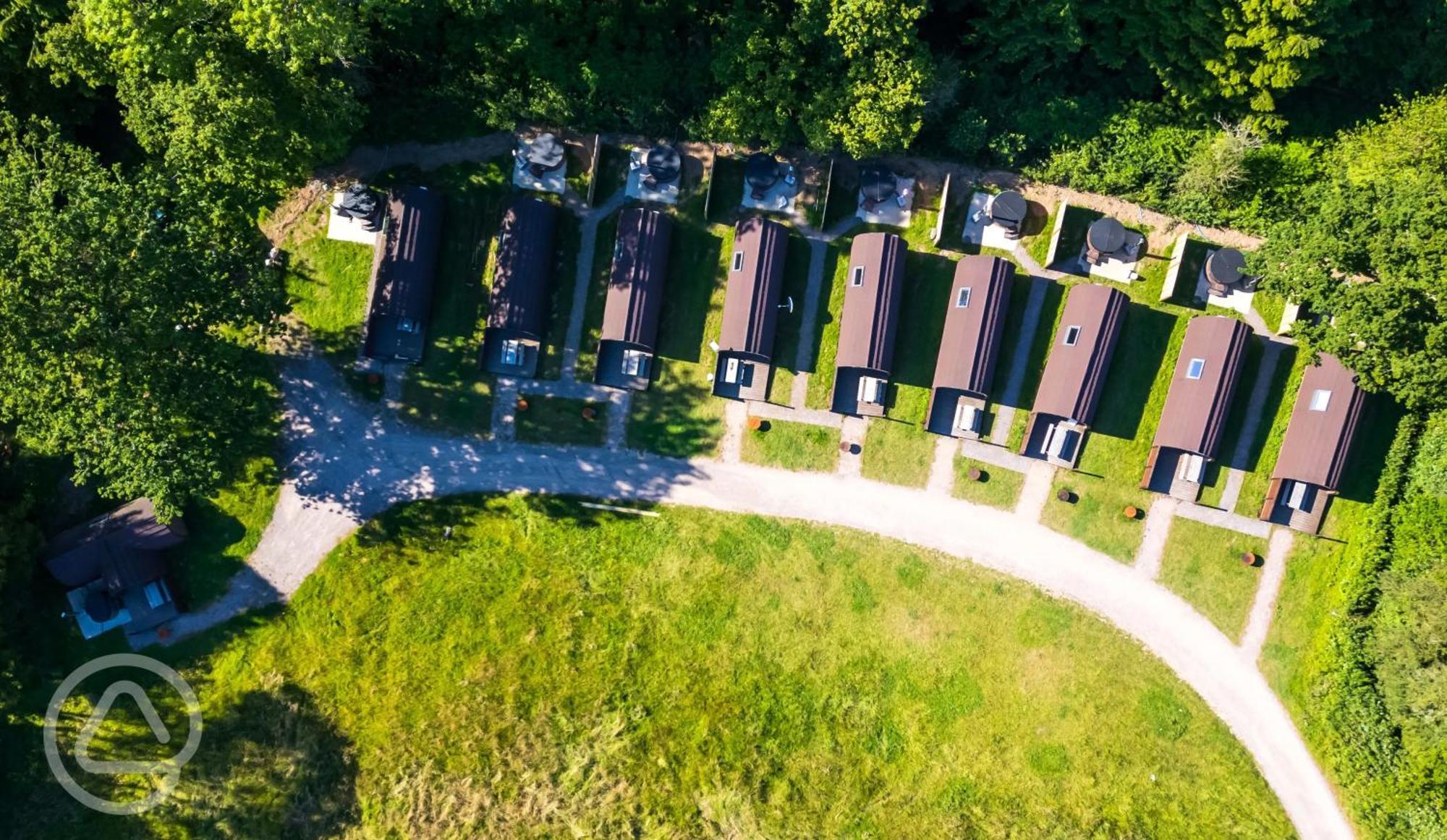Missin' Link Glamping 호텔 West Hoathley 외부 사진
